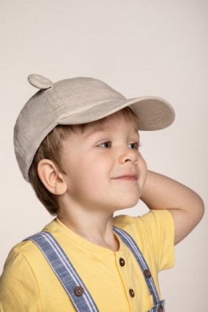 BROEL cepure ar nagu SYLAS, linen, WB3364201BLB-002 WB3364201BLB-002-046