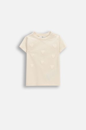 COCCODRILLO t-krekls ar īsam piedurknēm, smilšu krāsa, WC6143201HGN-003-062, 62 izmērs 