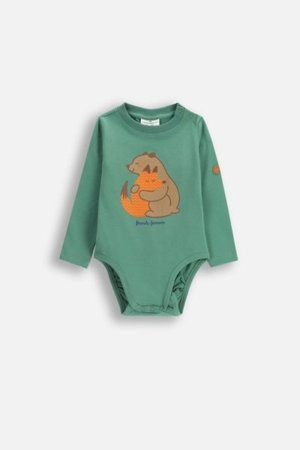 COCCODRILLO smilšu dzenītis FOREST FRIENDS BOY NEWBORN, zaļš, cm 