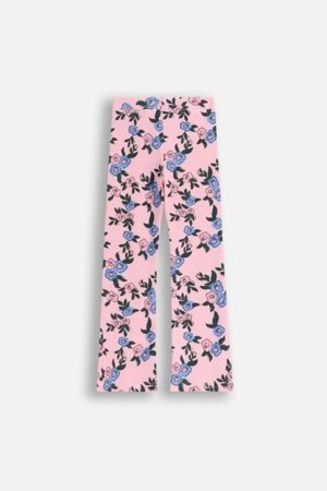 COCCODRILLO legingi FROSTING PUDDLE GIRL KIDS, rozā, ZC5122102FGK-033-104, 104 cm 