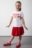 COCCODRILLO t-krekli ACADEMY GIRL KIDS, baltā, cm 