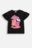 COCCODRILLO krekls ar īsām piedurknēm REBEL GIRL KIDS, melns, WC5143201RGK-021-122, 122 cm 