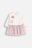 COCCODRILLO kleita ar garām piedurknēm DREAM DIARIES GIRL NEWBORN, krēmveida, WC5129102DGN-003-086, 86 cm 