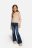 COCCODRILLO bikses JEANS COLLECTION GIRL, tumši zilas,  ZC3123105JCG-015 ZC3123105JCG-015-128