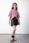 COCCODRILLO bikses CRAFT PUNK GIRL JUNIOR, melns, ZC5119401CGJ-021-134, 134 cm