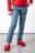 COCCODRILLO bikses JEANS COLLECTION GIRL, zils, cm 