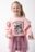 COCCODRILLO džemperis CRAFT PUNK GIRL KIDS, rozā, ZC5132101CGK-033-110, 110 cm
