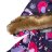 HUPPA ziemas virsdrēbes KEIRA, violets, 31920030-33273