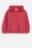 COCCODRILLO džemperis ar rāvējslēdzēju ar kapuci, sarkans, WC6132401GGK-017-104, 104 izmērs 