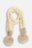 COCCODRILLO šalle ACCESSORIES WINTER GIRL, krēmveida, ZC5369101AWG-002-000 